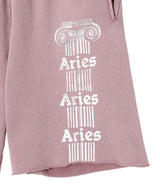 Aged Ancient Column Sweatshort-Aries-Forget-me-nots Online Store