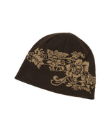 Floral Skull Beanie-Aries-Forget-me-nots Online Store
