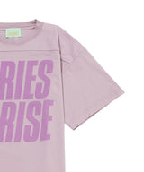 Press Gothic Football Tee-Aries-Forget-me-nots Online Store