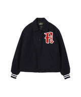Wool Varsity Jacket-Aries-Forget-me-nots Online Store