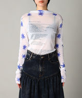 Mayte × Cycle Second Skin Tops-Cycle by myob-Forget-me-nots Online Store