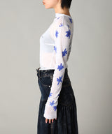 Mayte × Cycle Second Skin Tops-Cycle by myob-Forget-me-nots Online Store