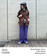 Cotton Jacket-Forget-me-nots-Forget-me-nots Online Store