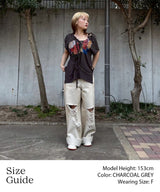 Cut Off Tee-Forget-me-nots-Forget-me-nots Online Store