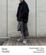 Denim Deconstruction Skirt-Feng Chen Wang-Forget-me-nots Online Store