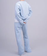 <Archive Sale>Essential Crew Neck Sweat Shirt-Forget-me-nots-Forget-me-nots Online Store