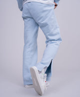 <Archive Sale>Essential Slit Sweat Pants-Forget-me-nots-Forget-me-nots Online Store