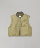 Quilt Short Vest-GANNI-Forget-me-nots Online Store