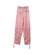 Washed Satin Pants-GANNI-Forget-me-nots Online Store