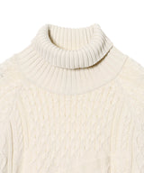 Nike Nl L/S Cable Knit Turtleneck-NIKE-Forget-me-nots Online Store