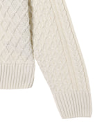 Nike Nl L/S Cable Knit Turtleneck-NIKE-Forget-me-nots Online Store