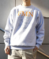 <Archive Sale>Flower Fmn Logo Crew Neck Sweat-Forget-me-nots-Forget-me-nots Online Store