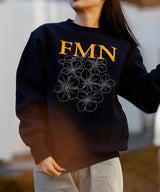 <Archive Sale>Flower Fmn Logo Crew Neck Sweat-Forget-me-nots-Forget-me-nots Online Store