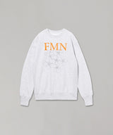 <Archive Sale>Flower Fmn Logo Crew Neck Sweat-Forget-me-nots-Forget-me-nots Online Store