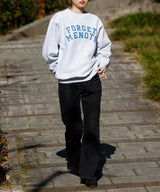 <Archive Sale>College Logo Crew Neck Sweat-Forget-me-nots-Forget-me-nots Online Store