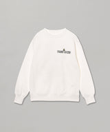 Flower Skull Logo Sweat-Forget-me-nots-Forget-me-nots Online Store