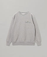 Flower Skull Logo Sweat-Forget-me-nots-Forget-me-nots Online Store