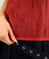 Sheer Sleeveless-Forget-me-nots-Forget-me-nots Online Store