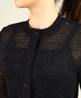 Cropped Lace Cardigan-Forget-me-nots-Forget-me-nots Online Store