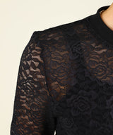 Cropped Lace Cardigan-Forget-me-nots-Forget-me-nots Online Store