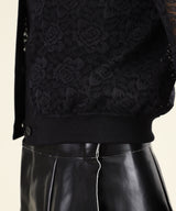 Cropped Lace Cardigan-Forget-me-nots-Forget-me-nots Online Store