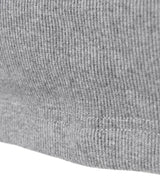 Rib Bandeau Bra-Forget-me-nots-Forget-me-nots Online Store