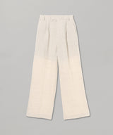 Linen 2Tuck Slacks-Forget-me-nots-Forget-me-nots Online Store