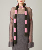 Border Mufler-Forget-me-nots-Forget-me-nots Online Store