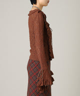 Lace Long Sleeve Blouse-Forget-me-nots-Forget-me-nots Online Store