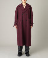 Maxi Trench Coat-Forget-me-nots-Forget-me-nots Online Store