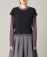 Layered Tee-Forget-me-nots-Forget-me-nots Online Store