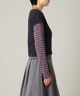 Layered Tee-Forget-me-nots-Forget-me-nots Online Store