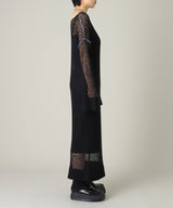 Knit Maxi Onepiece-Forget-me-nots-Forget-me-nots Online Store