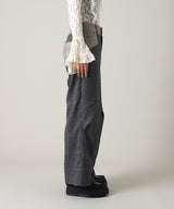 Knee Fold Slacks-Forget-me-nots-Forget-me-nots Online Store