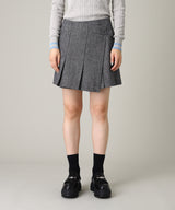 Wool Mini Skirt-Forget-me-nots-Forget-me-nots Online Store