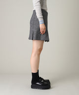 Wool Mini Skirt-Forget-me-nots-Forget-me-nots Online Store