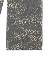 Leopard Damaged Denim-Forget-me-nots-Forget-me-nots Online Store
