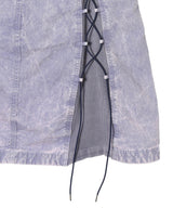 Pigment Dye Skirt-Forget-me-nots-Forget-me-nots Online Store