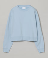 <Archive Sale>Essential Crew Neck Sweat Shirt-Forget-me-nots-Forget-me-nots Online Store