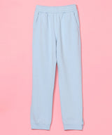 <Archive Sale>Essential Slit Sweat Pants-Forget-me-nots-Forget-me-nots Online Store