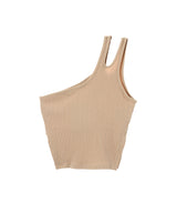 Wmns Jordan Asym Rib Tank Top-JORDAN-Forget-me-nots Online Store