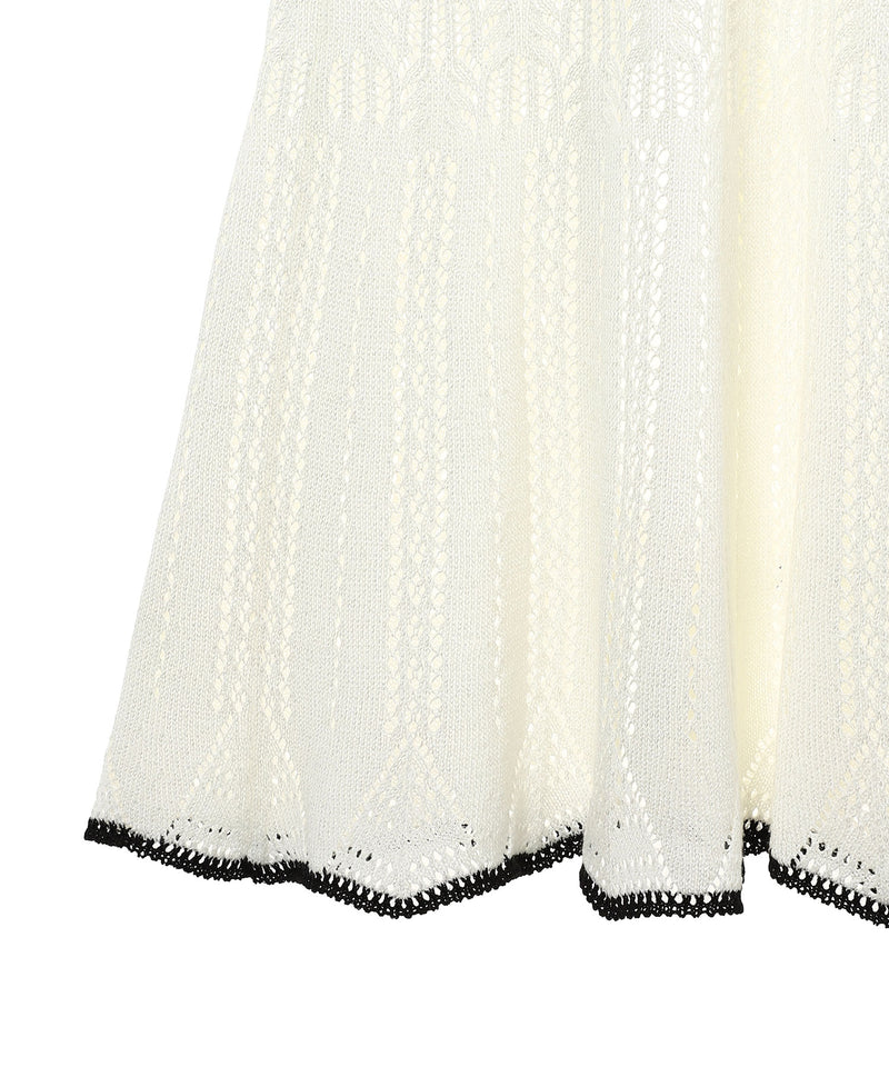 Lace Knit Cami Dress-FETICO-Forget-me-nots Online Store