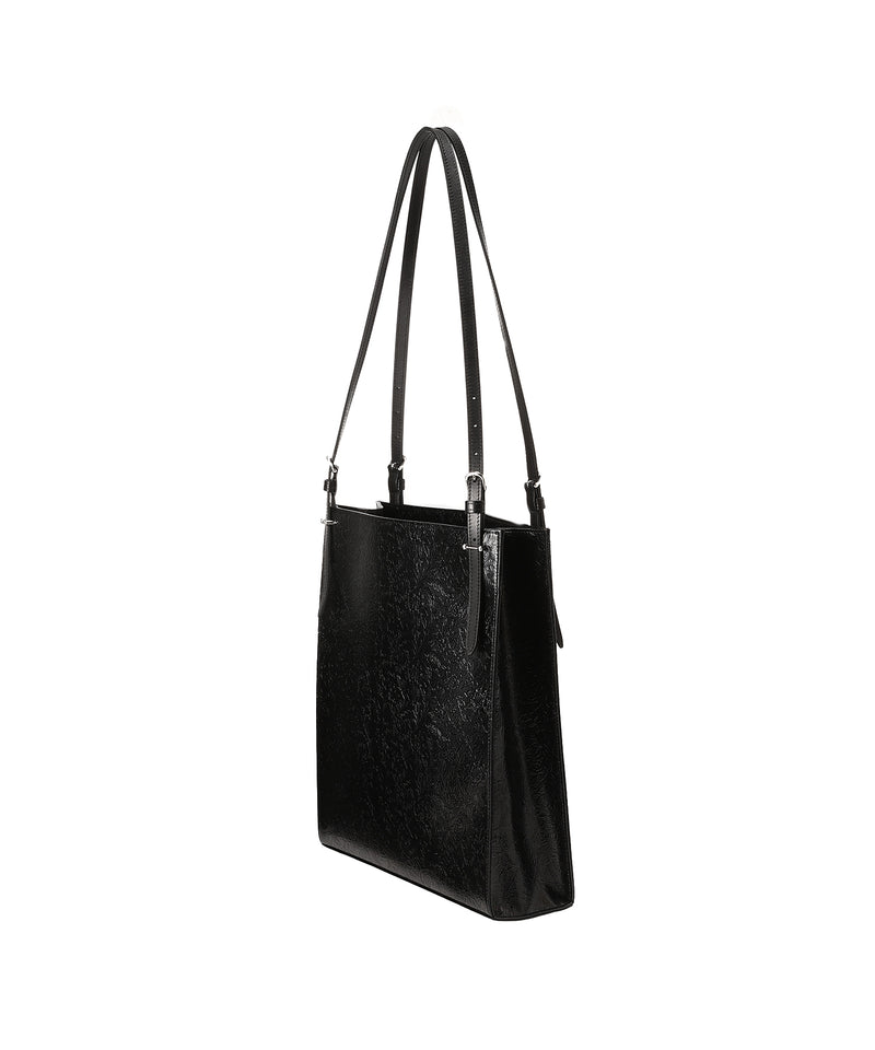 Flower-Embossed Tote Bag-FETICO-Forget-me-nots Online Store