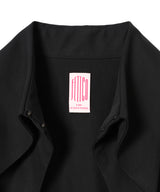 Puff-Sleeved Cotton Satin Shirt-FETICO-Forget-me-nots Online Store