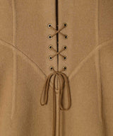 Sailor Collar Wool Coat-FETICO-Forget-me-nots Online Store