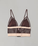 Satin & Mesh Combined Cami Top-FETICO-Forget-me-nots Online Store