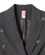 Hand-Embroidered Tailored Vest-FETICO-Forget-me-nots Online Store