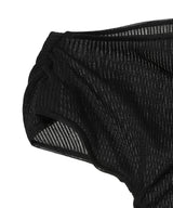 Sheer Gathered Knit Dress-FETICO-Forget-me-nots Online Store