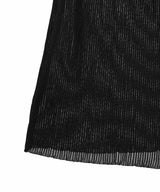 Sheer Gathered Knit Dress-FETICO-Forget-me-nots Online Store