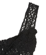 Hand-Knitted Rose Bustier-FETICO-Forget-me-nots Online Store